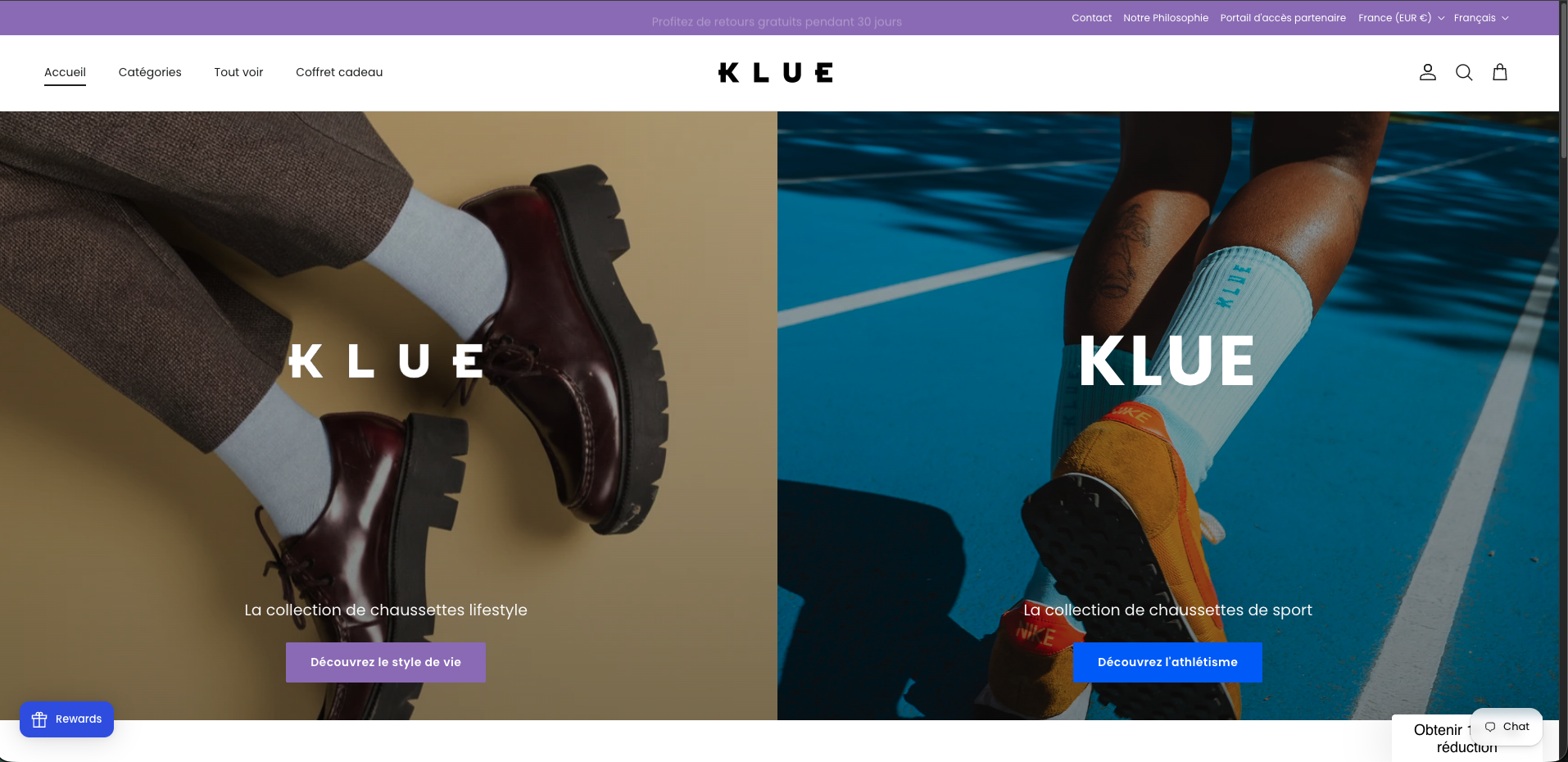 Klue Socks B2C